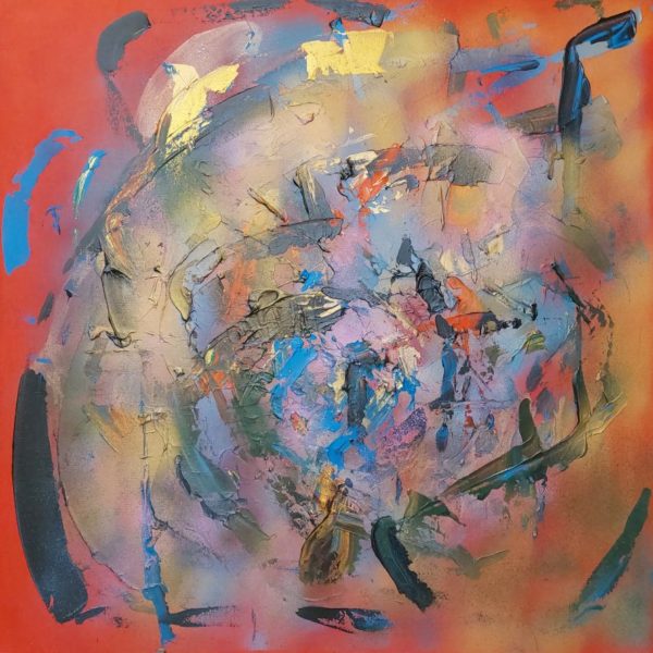 Stigmatized Circle O _ 2021 _ 100x100cm